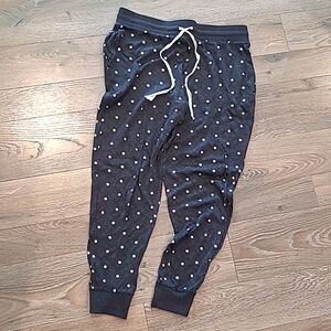 Andre Jogger with stars silver draw string